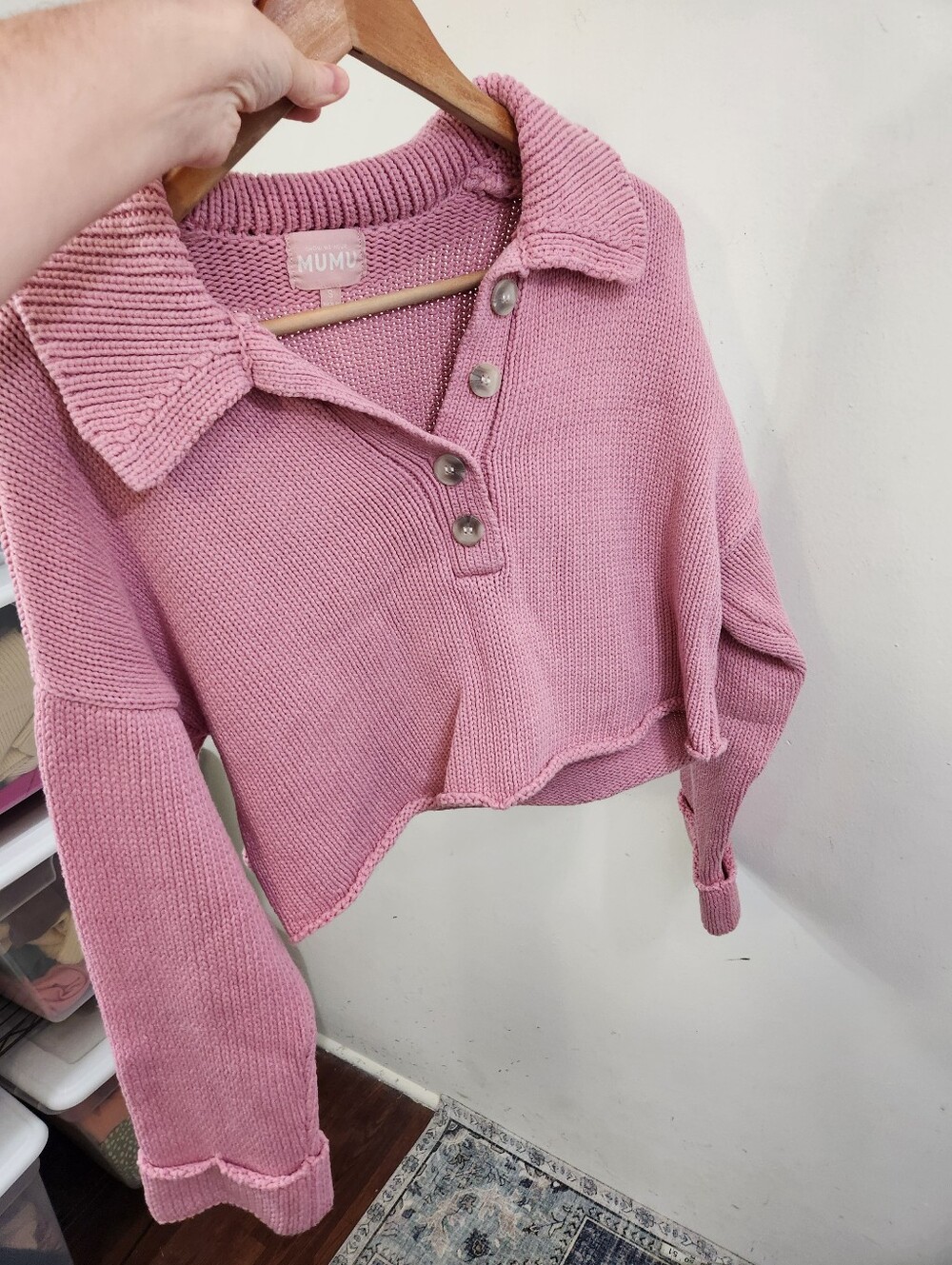 Show Me Your Mumu Crawford collared sweater - Picture 6 of 9